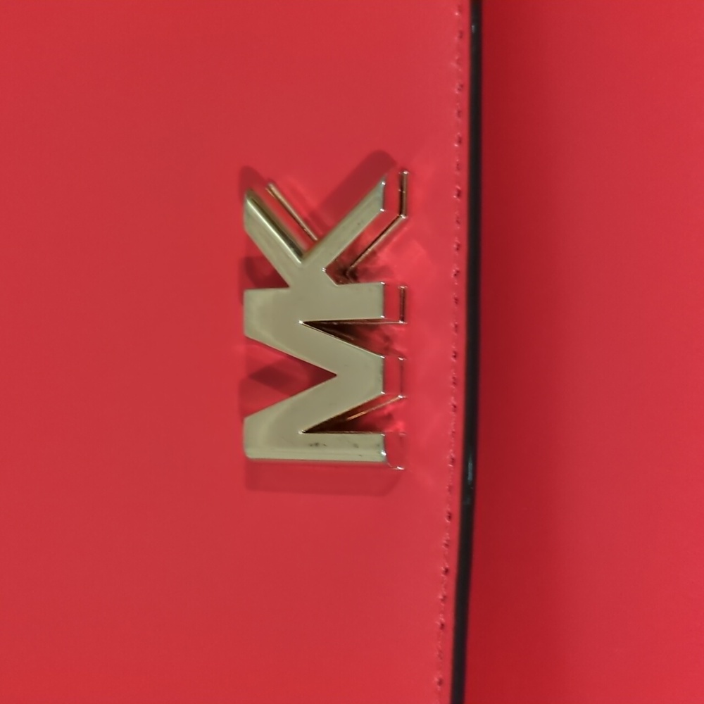 MICHAEL Michael Kors Red Top-Handle Satchel - Picture 3 of 9